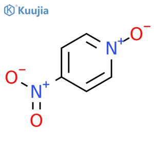 4-Nitropyridine N-oxide structure