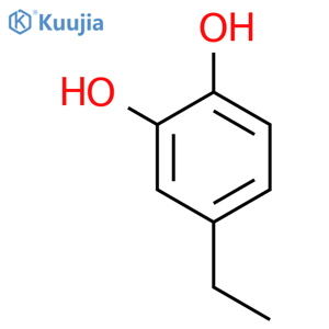 4-Ethylcatechol structure