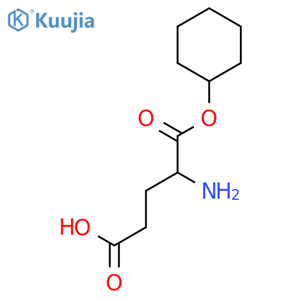 (2s)-2-Azaniumyl-5-cyclohexyloxy-5-oxopentanoate structure