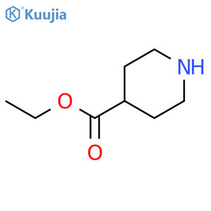 Ethyl piperidine-4-carboxylate structure