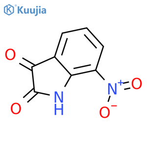 7-Nitroindoline-2,3-dione structure
