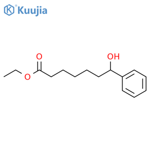 Ethyl 7-hydroxy-7-phenylheptanoate structure