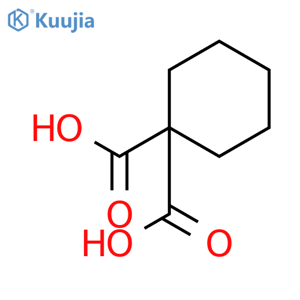 CYCLOHEXANE-1,1-DICARBOXYLIC ACID structure