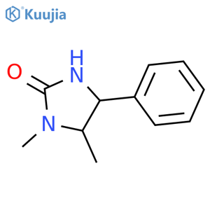 (4S,5R)-1,5-Dimethyl-4-phenylimidazolidin-2-one structure