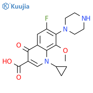 3-Desmethyl Gatifloxacin structure