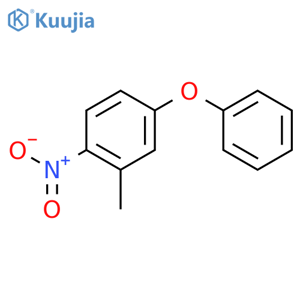 Benzene,2-methyl-1-nitro-4-phenoxy- structure