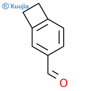 Bicyclo4.2.0octa-1,3,5-triene-3-carbaldehyde structure