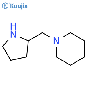 1-[(pyrrolidin-2-yl)methyl]piperidine structure