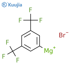 3,5-Bis(trifluoromethyl)phenylmagnesium bromide - structure