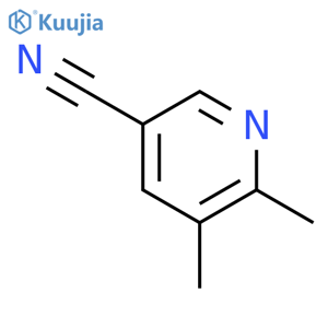 5,6-Dimethylnicotinonitrile structure