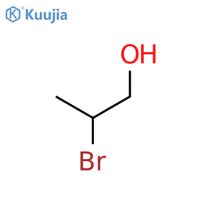 1-Propanol, 2-bromo-, (±)- structure