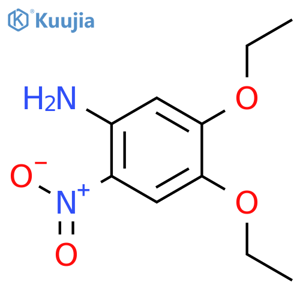 4,5-Diethoxy-2-nitroaniline structure