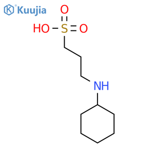 3-(Cyclohexylamino)-1-propanesuhinic acid structure