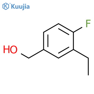 (3-ethyl-4-fluorophenyl)Methanol structure