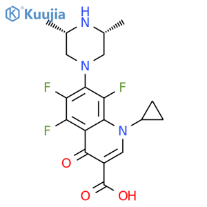 Orbifloxacin structure