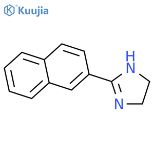 1H-Imidazole,4,5-dihydro-2-(2-naphthalenyl)- structure