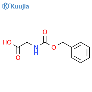 N-[(Benzyloxy)carbonyl]-L-alanine structure