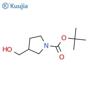 1-Boc-3-(Hydroxymethyl)pyrrolidine structure