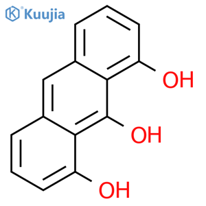 Dithranol structure