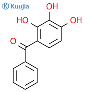 2,3,4-Trihydroxybenzophenone structure