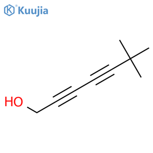 6,6-Dimethyl-2,4-heptadiyn-1-ol structure