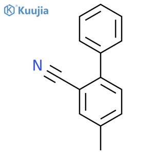 4'-Methylbiphenyl-2-carbonitrile structure