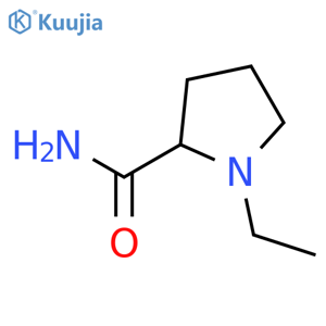 (S)-(-)-1-Ethyl-2-pyrrolidinecarboxamide structure