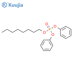 Octyl phenyl phosphate structure