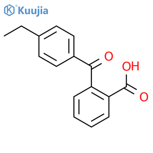 2-(4-Ethylbenzoyl)benzoic acid structure