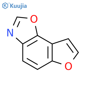 Furo[2,3-g]benzoxazole(9CI) structure