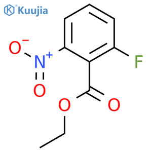 Ethyl 2-fluoro-6-nitrobenzoate structure