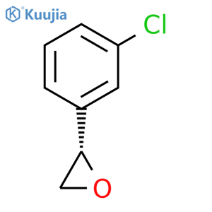 (S)-(3-Chlorophenyl)oxirane structure