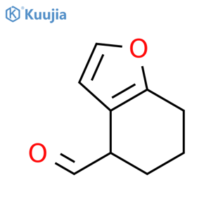 4,5,6,7-tetrahydro-4-Benzofurancarboxaldehyde structure