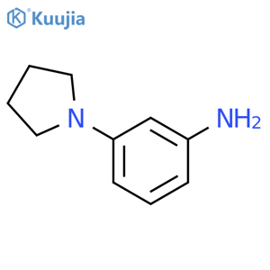 3-Pyrrolidin-1-ylaniline structure