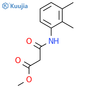 Propanoic acid, 3-[(2,3-dimethylphenyl)amino]-3-oxo-, methyl ester structure