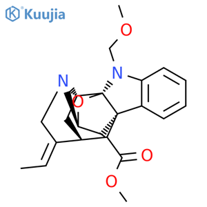 2H,12H-6,12a-Epoxy-2,7a-methanoindolo[2,3-a]quinolizine-14-carboxylic acid, 3-ethylidene-1,3,4,6,7,12b-hexahydro-12-(methoxymethyl)-, methyl ester, (2R,3E,5S,6S,7aR,12aR,12bS,14R)- structure