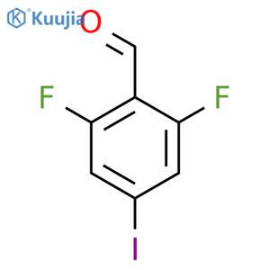 2,6-Difluoro-4-iodobenzaldehyde structure