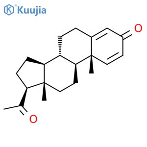 1,2-Dehydroprogesterone structure