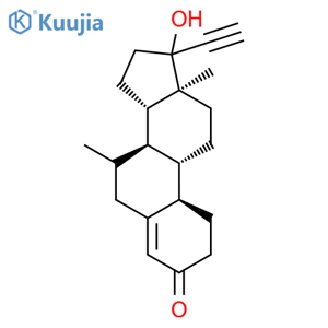 19-Norpregn-4-en-20-yn-3-one,17-hydroxy-7-methyl-, (7a,17a)- structure