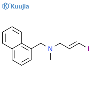 1-Naphthalenemethanamine, N-[(2E)-3-iodo-2-propen-1-yl]-N-methyl- structure