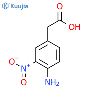 2-(4-amino-3-nitrophenyl)acetic acid structure