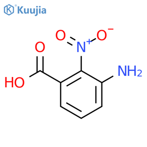 3-Amino-2-nitrobenzoic Acid structure