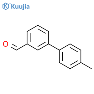 4'-Methylbiphenyl-3-carbaldehyde structure