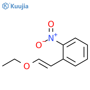 Benzene, 1-(2-ethoxyethenyl)-2-nitro-, (E)- (9CI) structure