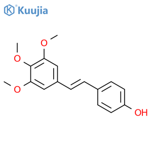 (E)-4-(3,4,5-Trimethoxystyryl)phenol structure