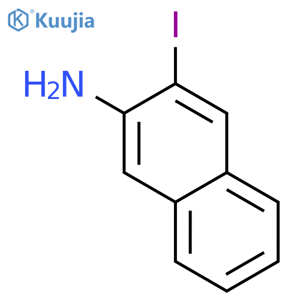 3-iodonaphthalen-2-amine structure