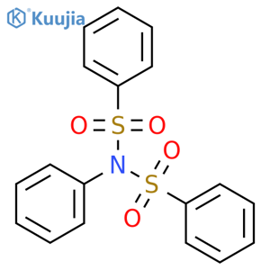 Benzenesulfonamide,N-phenyl-N-(phenylsulfonyl)- structure