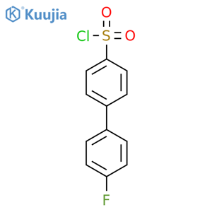 4'-fluorobiphenyl-4-sulfonyl chloride structure