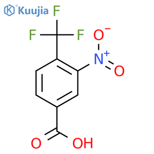 3-Nitro-4-trifluoromethylbenzoic Acid structure