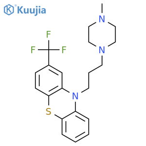 Trifluoperazine structure